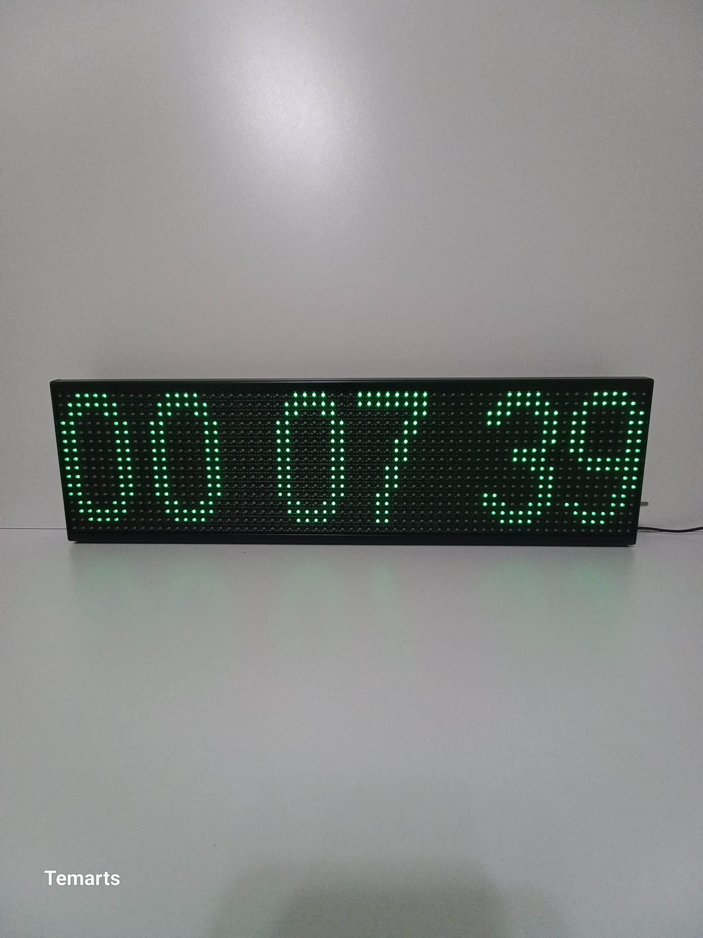 Temarts Led Havuz Saat 16x64