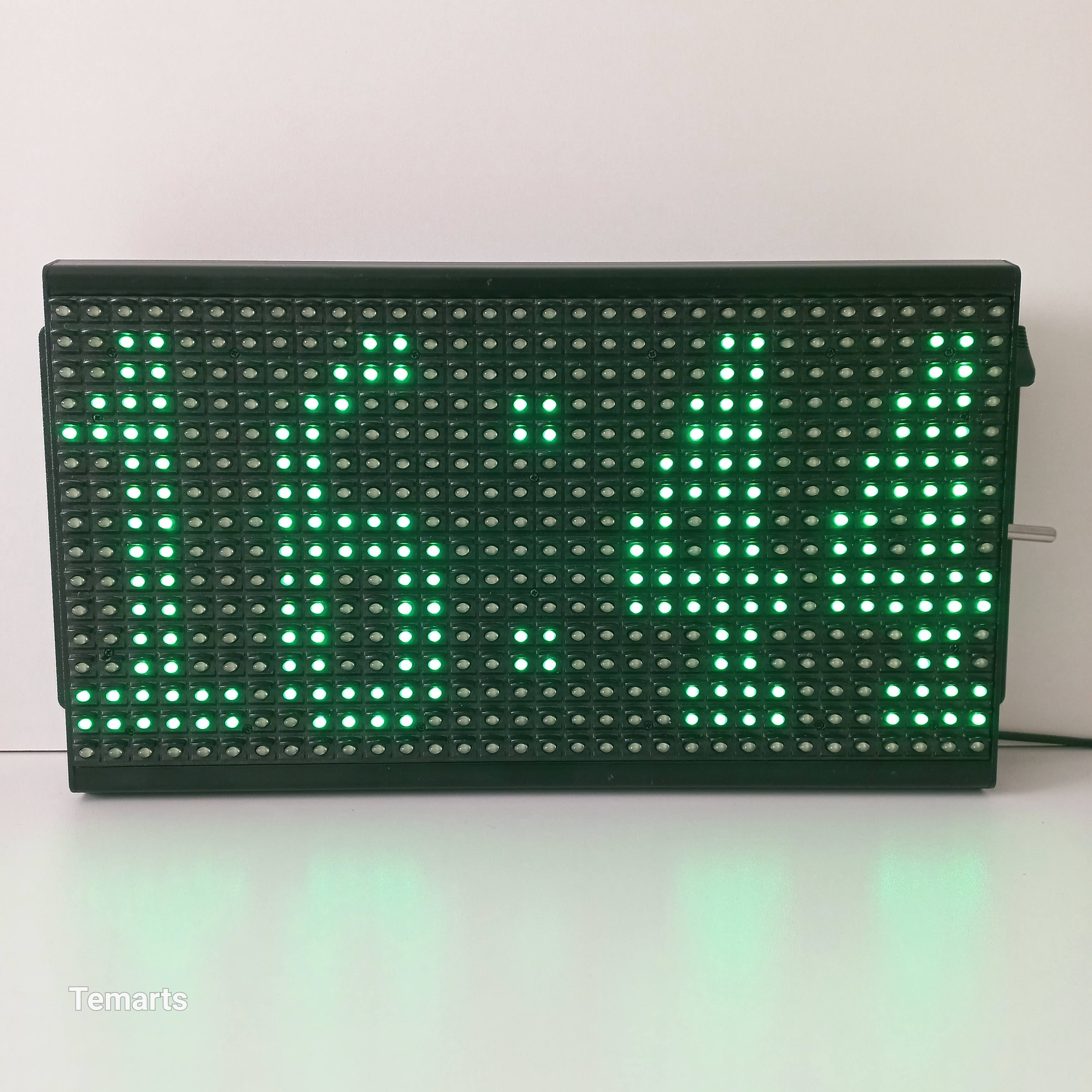 Temarts Standart Led Saat 16x32